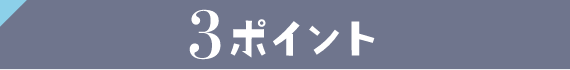 3ポイント