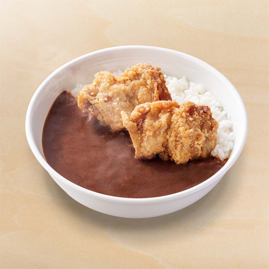 から揚げ黒カレーイメージ