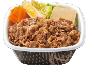 牛すき丼の商品イメージ画像